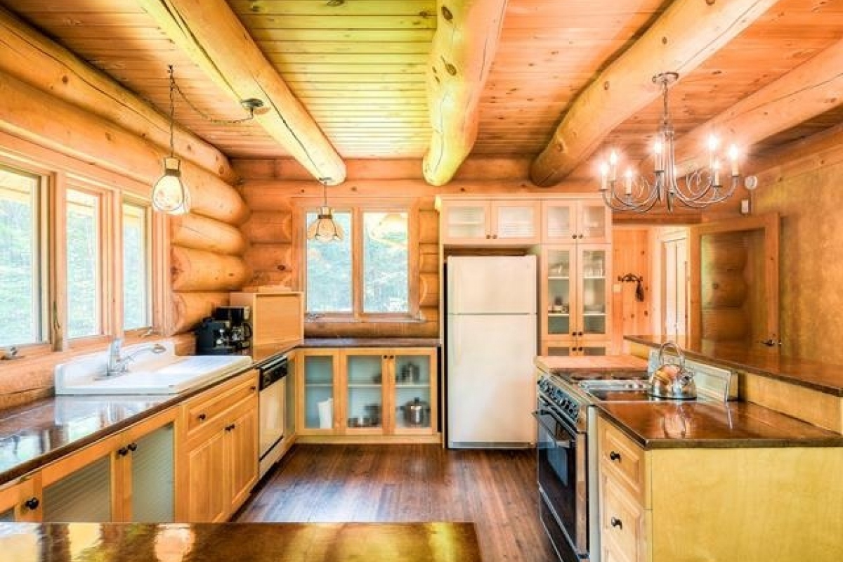 Large Terrace Open Concept 2 Story Log Cabin My Canadian Cabin